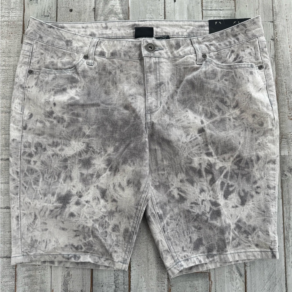 City Streets Women's Tie-Dye Jean Shorts